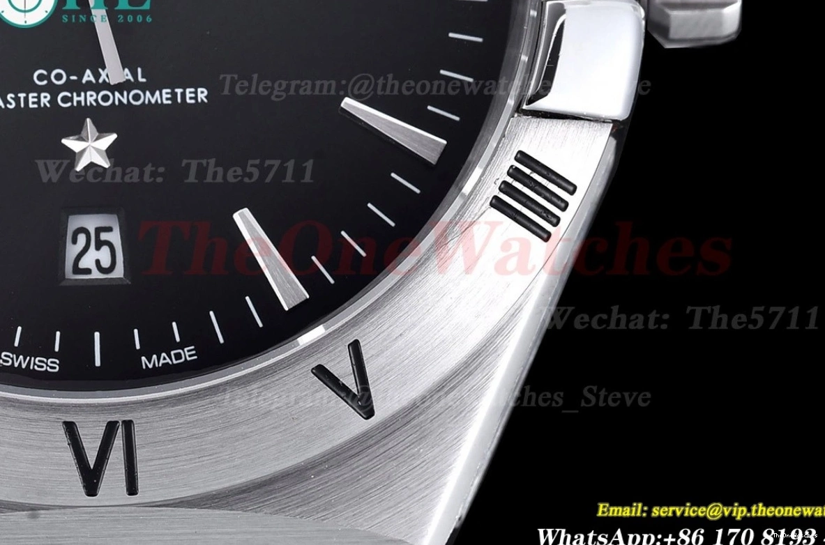 GDF Black Constellation 41mm Dial LE SS MY8215 0113